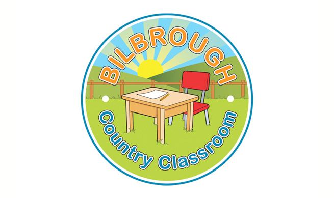 Vector logo illustration for Bilbrough Country Classroom